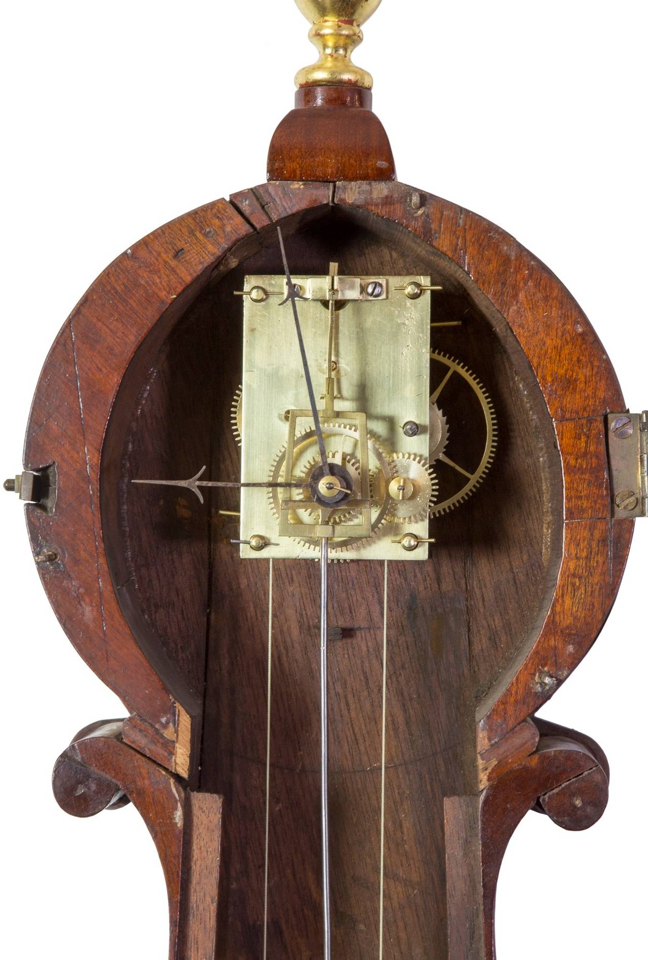 lyre clock