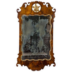 Fine Queen Anne Walnut Parcel-Gilt Mirror, Philadelphia, circa 1760 6