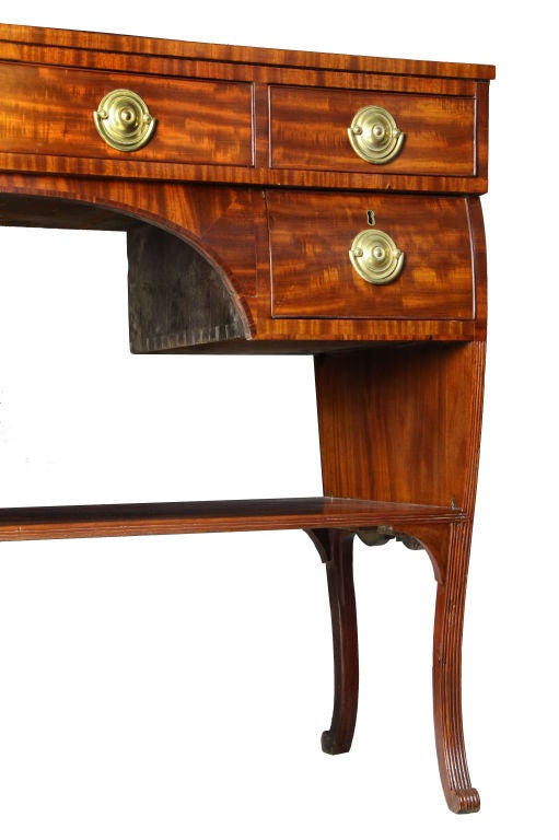 American Rare Classical Bombe Sideboard or Server, New York