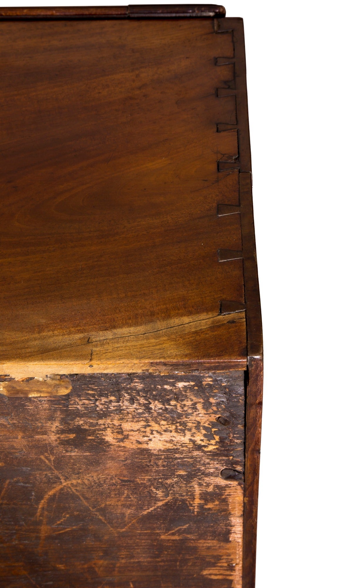 Chippendale Mahogany Block Front Desk, Boston, circa 1780 For Sale 2