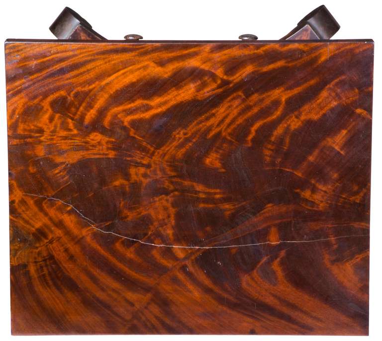 Gothic Classical Mahogany Worktable, circa 1830-1840 For Sale 3