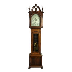 Mahogany Tall Case Clock - Chippendale Style by Shreve, Crump & Low