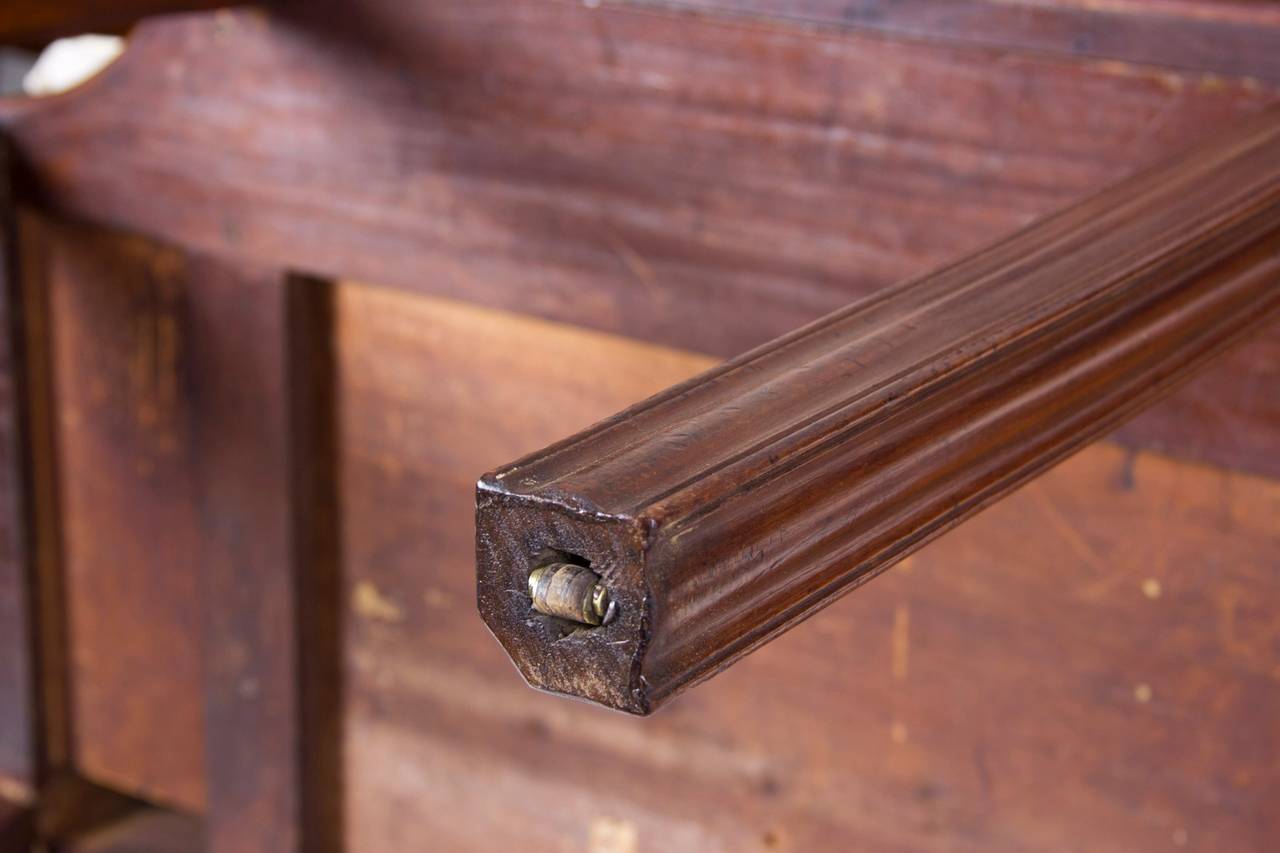 Mahogany George III Console Table / Telescopic Reading Table, circa 1790 For Sale 1