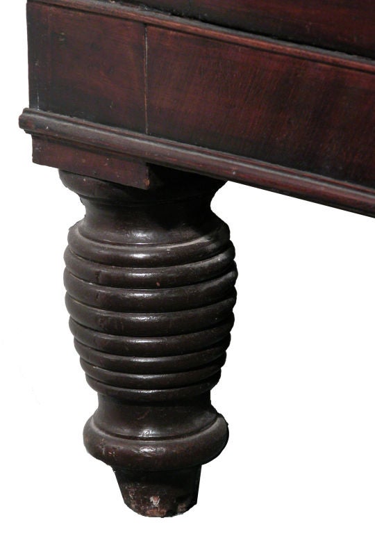 Monumental Mahogany Neoclassical Sideboard, Baltimore 3