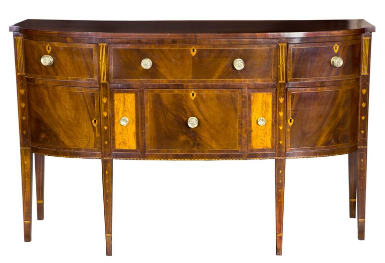 Hepplewhite  Sideboard,  NH/Newburyport, MA, c.1800, attrib.  G. W. Rogers