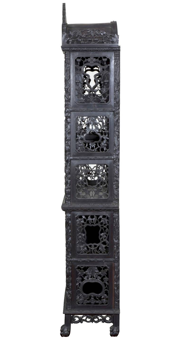 Display Cabinet or Etagere, China, Late 19th-Early 20th Century 5