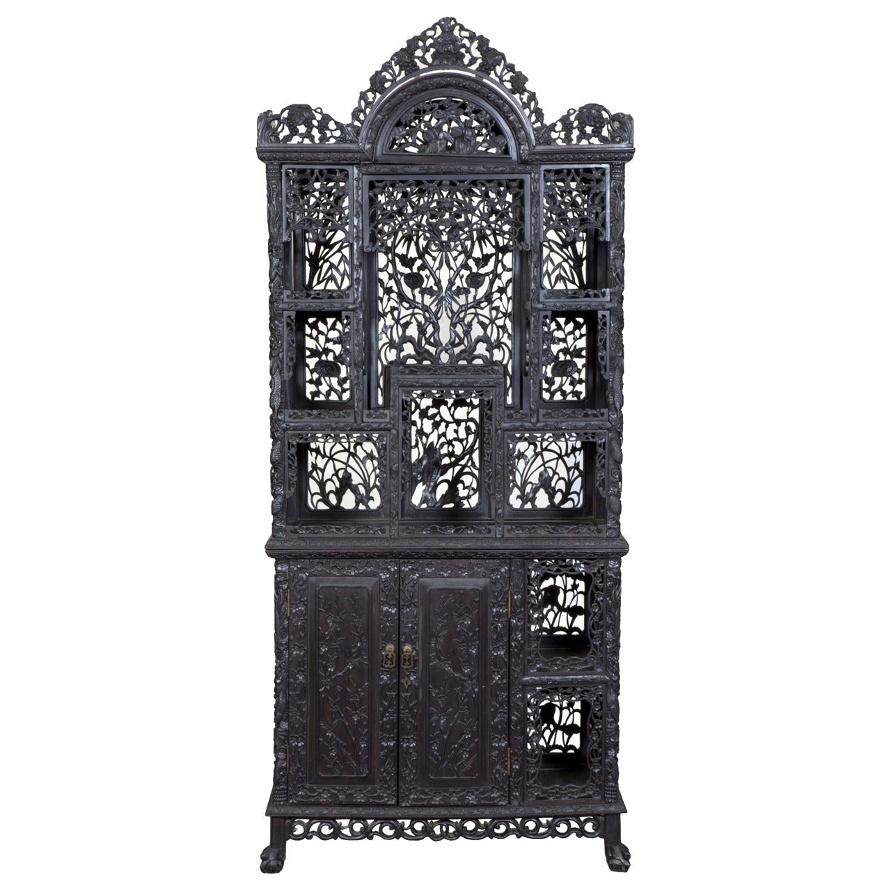 Display Cabinet or Etagere, China, Late 19th-Early 20th Century
