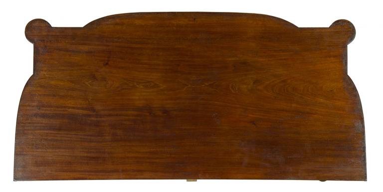 19th Century Mahogany, Bird’s-Eye Inlay Sheraton Card Table with Old Surface For Sale