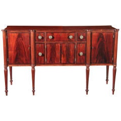 Inlaid Sheraton Federal Sideboard, Boston, Seymour Workshop