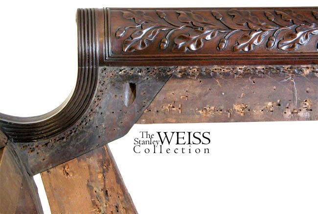 Highly Carved Classical Mahogany Sofa 3