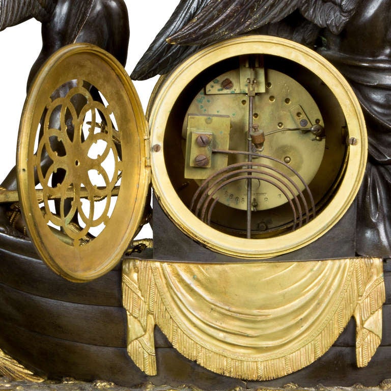 large bronze clock