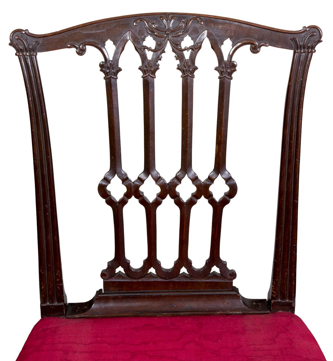 Exquisite Chippendale George II Mahogany Side Chair, England, circa 1780 In Excellent Condition In Providence, RI