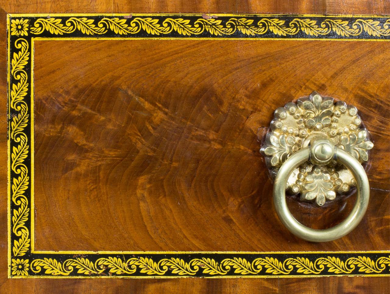 Monumental Mahogany Bookcase with Drawers, NY, circa 1830 2