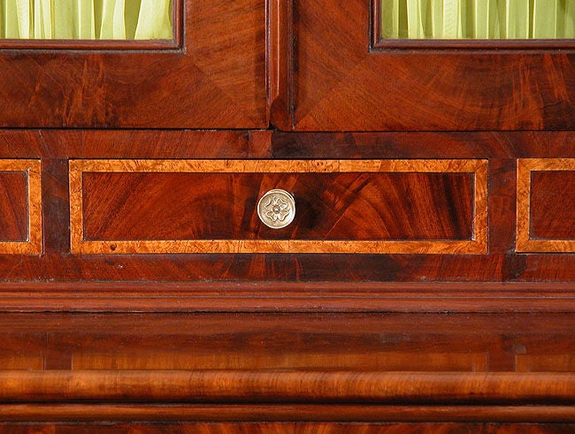 American Classical Bookcase on Stand, Baltimore, Maryland