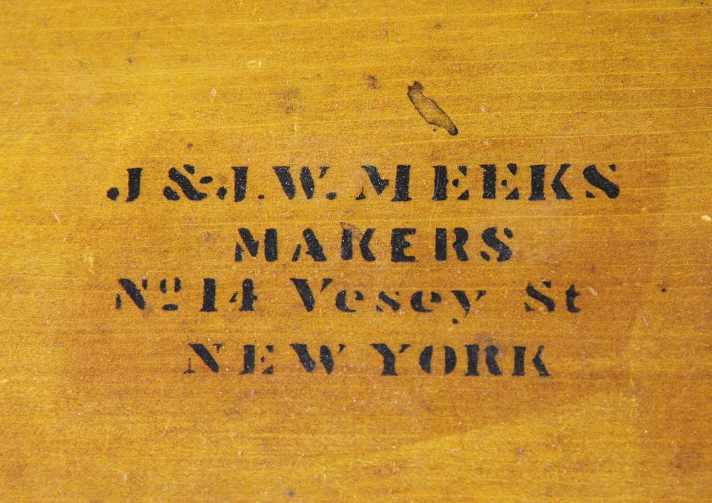 Rosewood Rococo Revival Commode, J. & J.W. Meeks, New York, circa 1845-1850 1