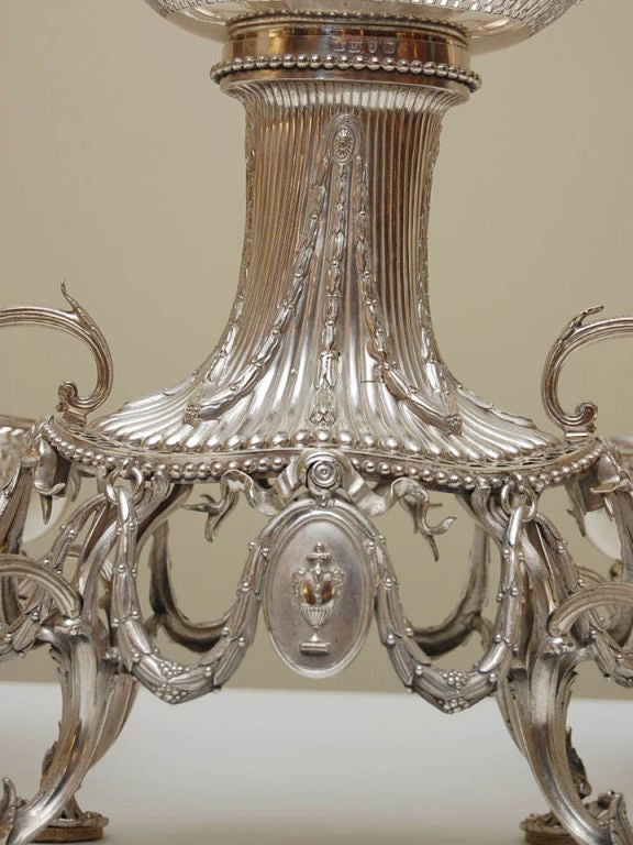 Sterling Silver Georgian Silver Epergne