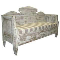 A Wooden Swedish Sofa