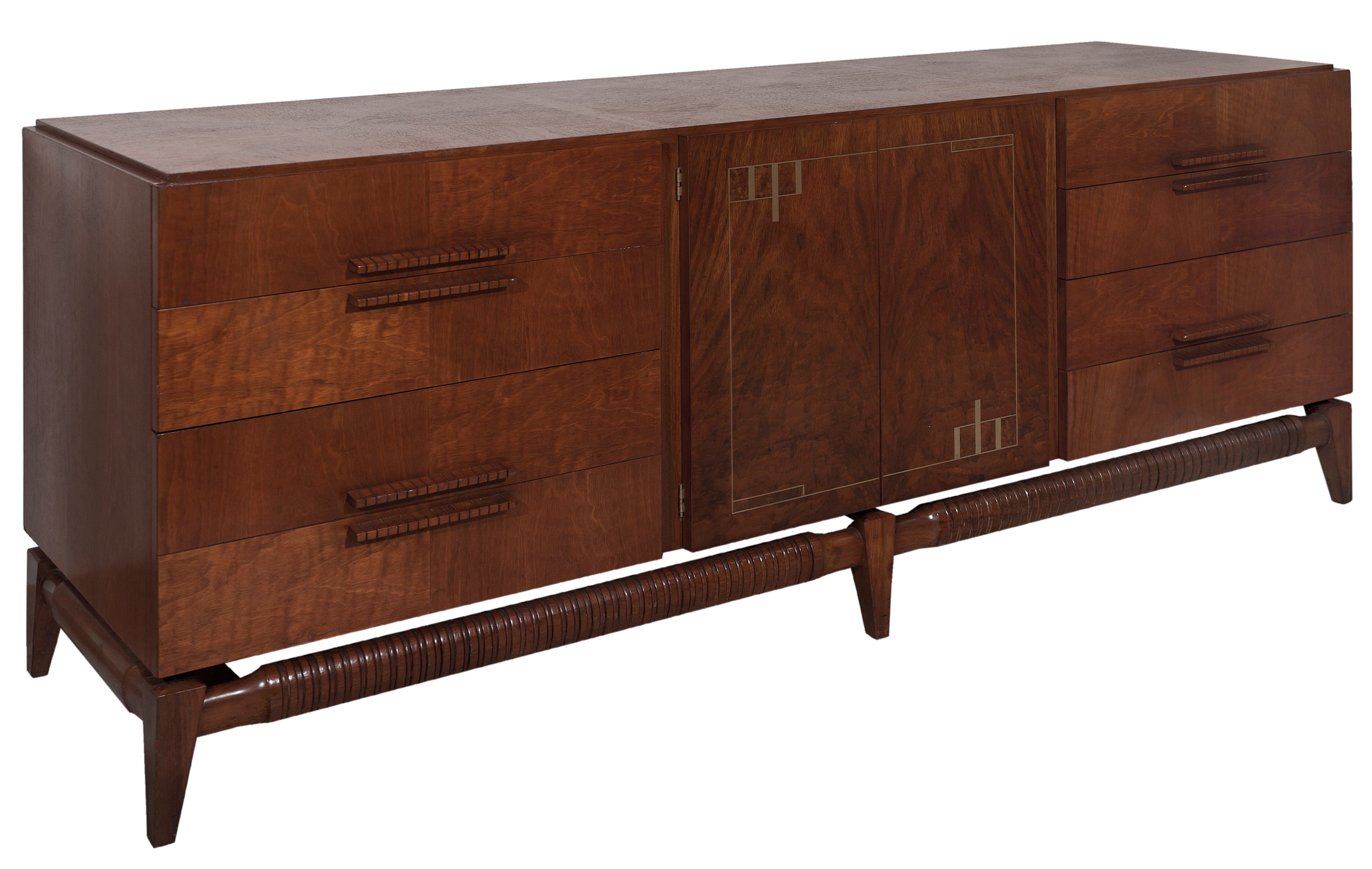 Vanleigh Mid Century Moderne Cabinet For Sale