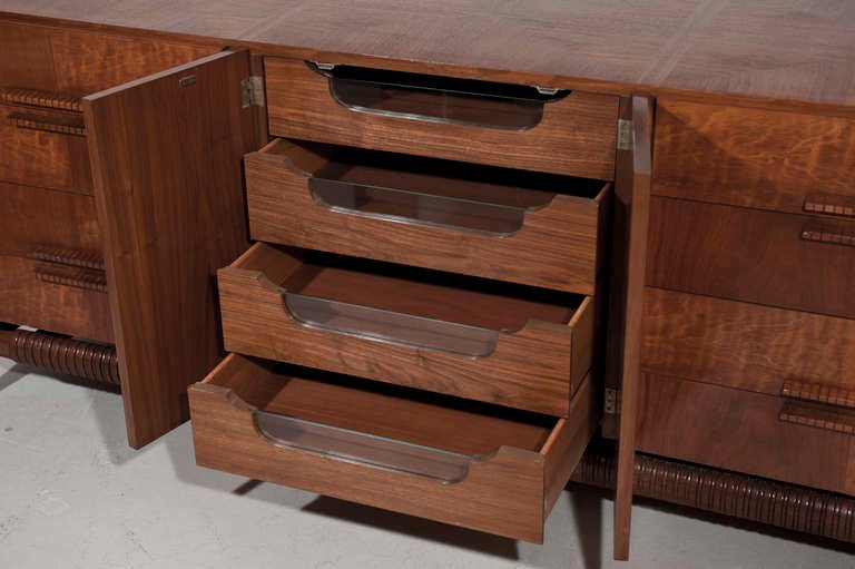 Vanleigh Mid Century Moderne Cabinet For Sale 2