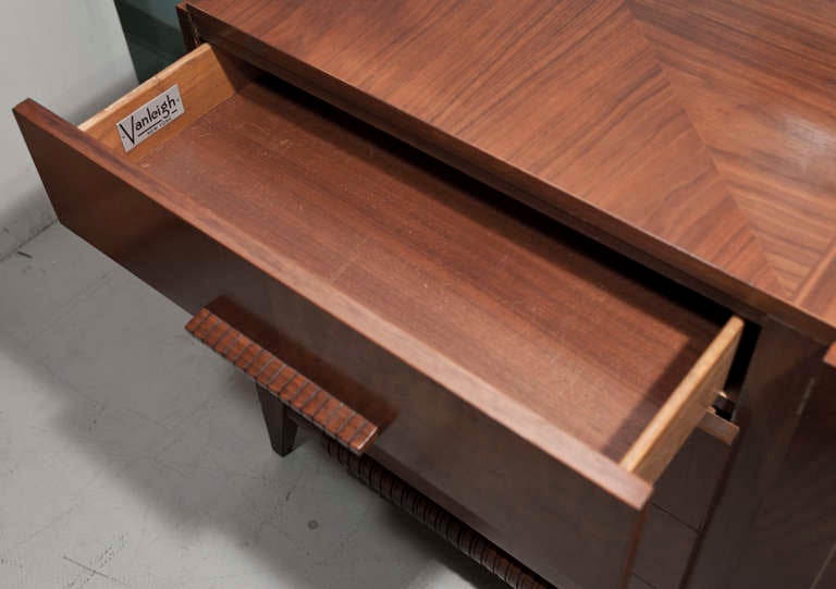 Vanleigh Mid Century Moderne Cabinet For Sale 4