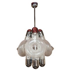 Aldo Nason Light Fixture for Mazzega