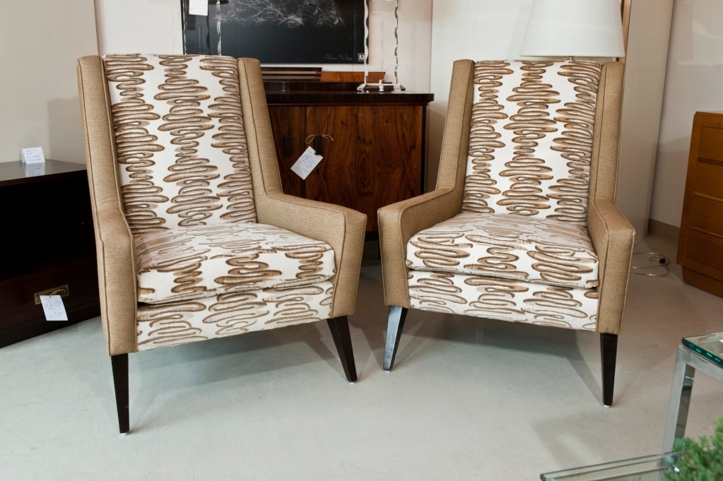 Pair of moderne Arm Chairs in the style of Paolo Buffa
