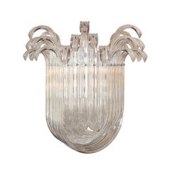 Fabulous and Unusual Lucite Hanging Fixture