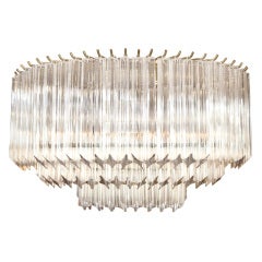 Oval Lucite Fixture