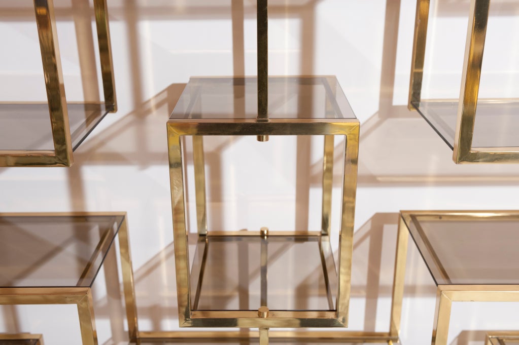 Brass Etagere By Romeo Rega For Sale 1