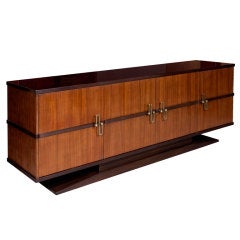 Immense Mahogany Art Deco Sideboard
