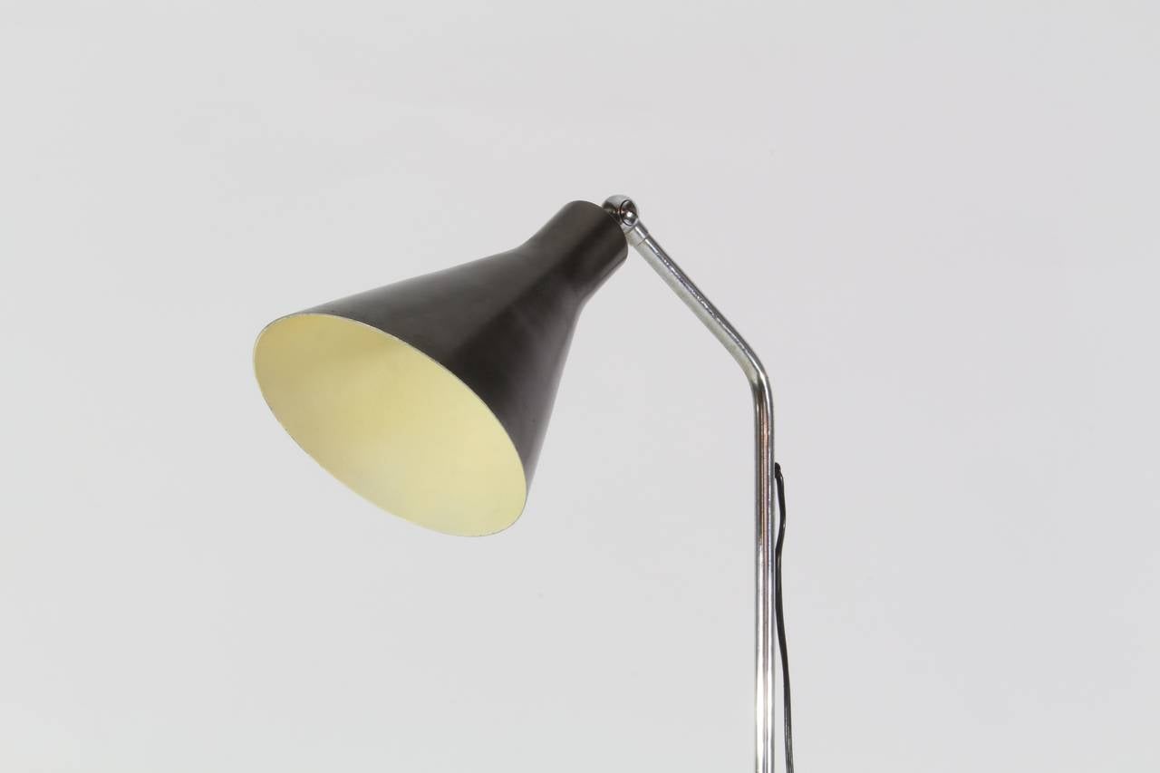 Italian Ignazio Gardella Lte Three Floor Lamp For Sale