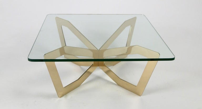American H1/3 Bronze Coffee Table By Jonathan Nesci For Sale