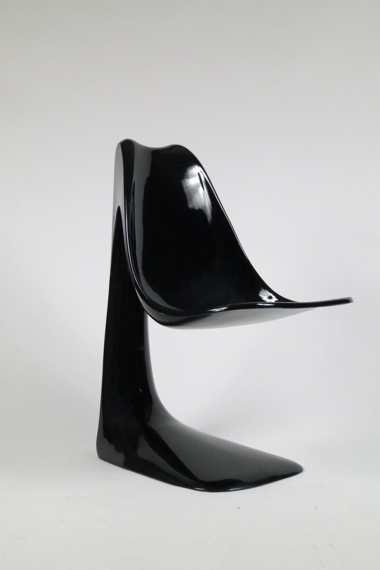 Italian Chicago Chair by Angelo Mangiarotti For Sale