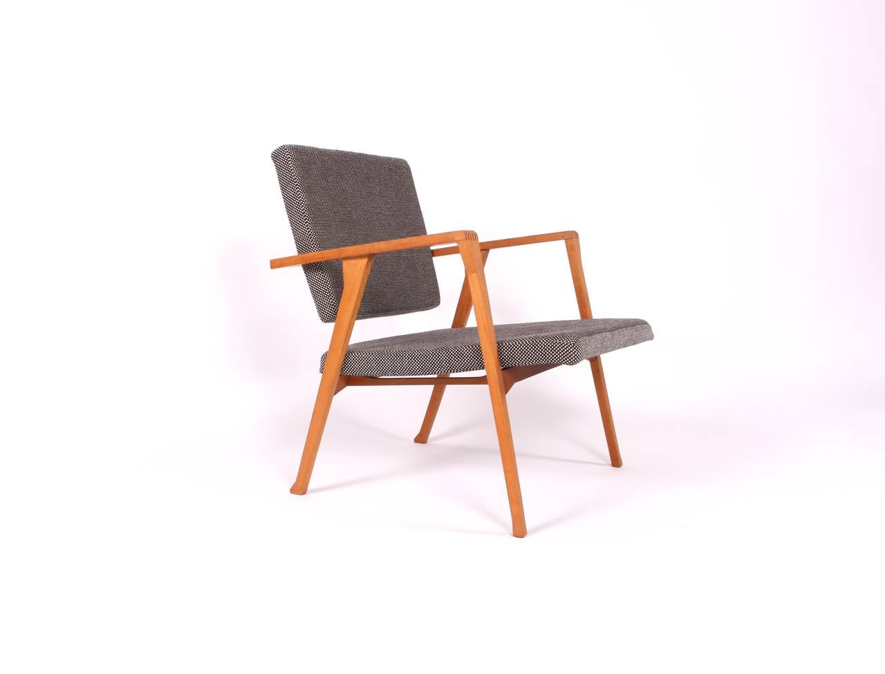 Italian Franco Albini - Very Rare LUISONA  lounge Chair For Sale
