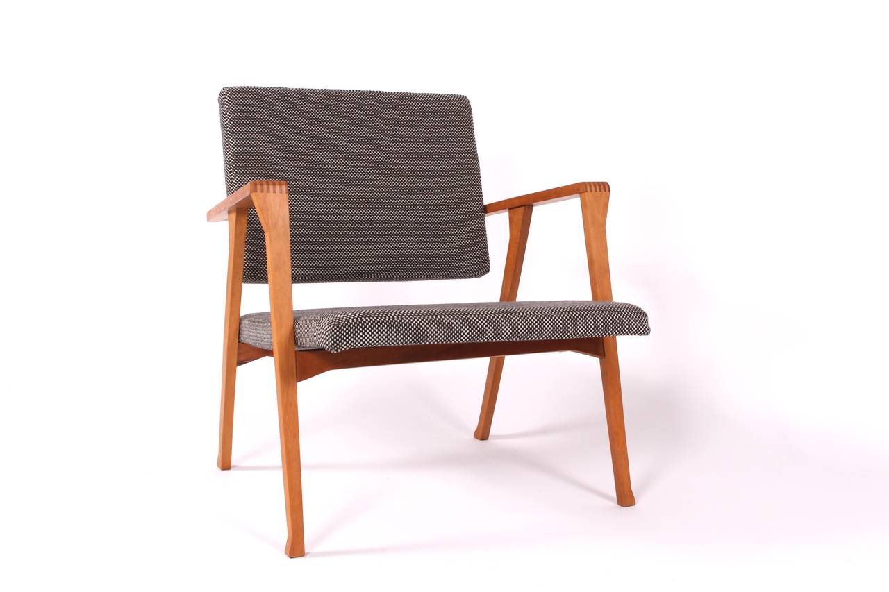 Franco Albini - Very Rare LUISONA  lounge Chair In Good Condition For Sale In Chicago, IL