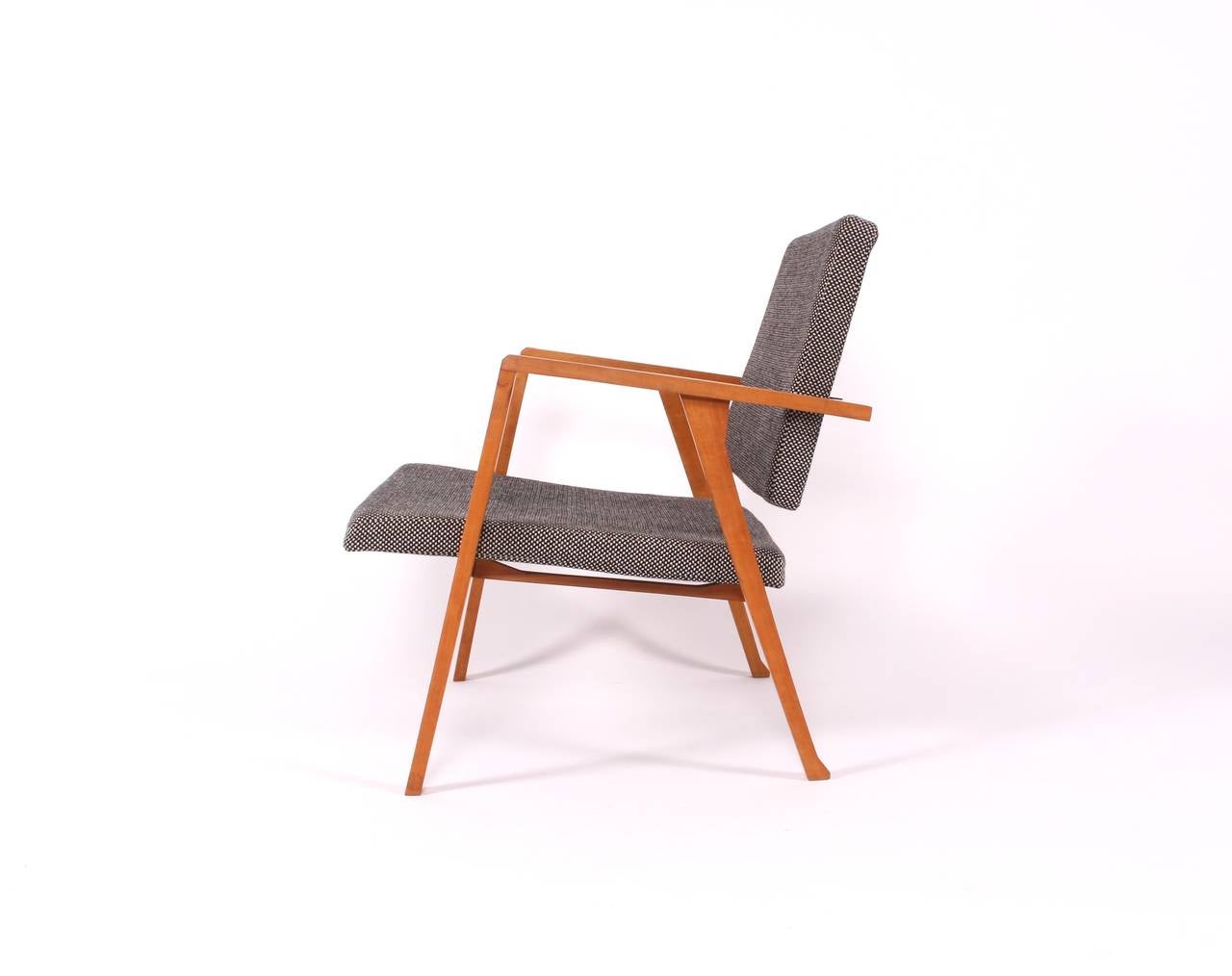 Mid-20th Century Franco Albini - Very Rare LUISONA  lounge Chair For Sale