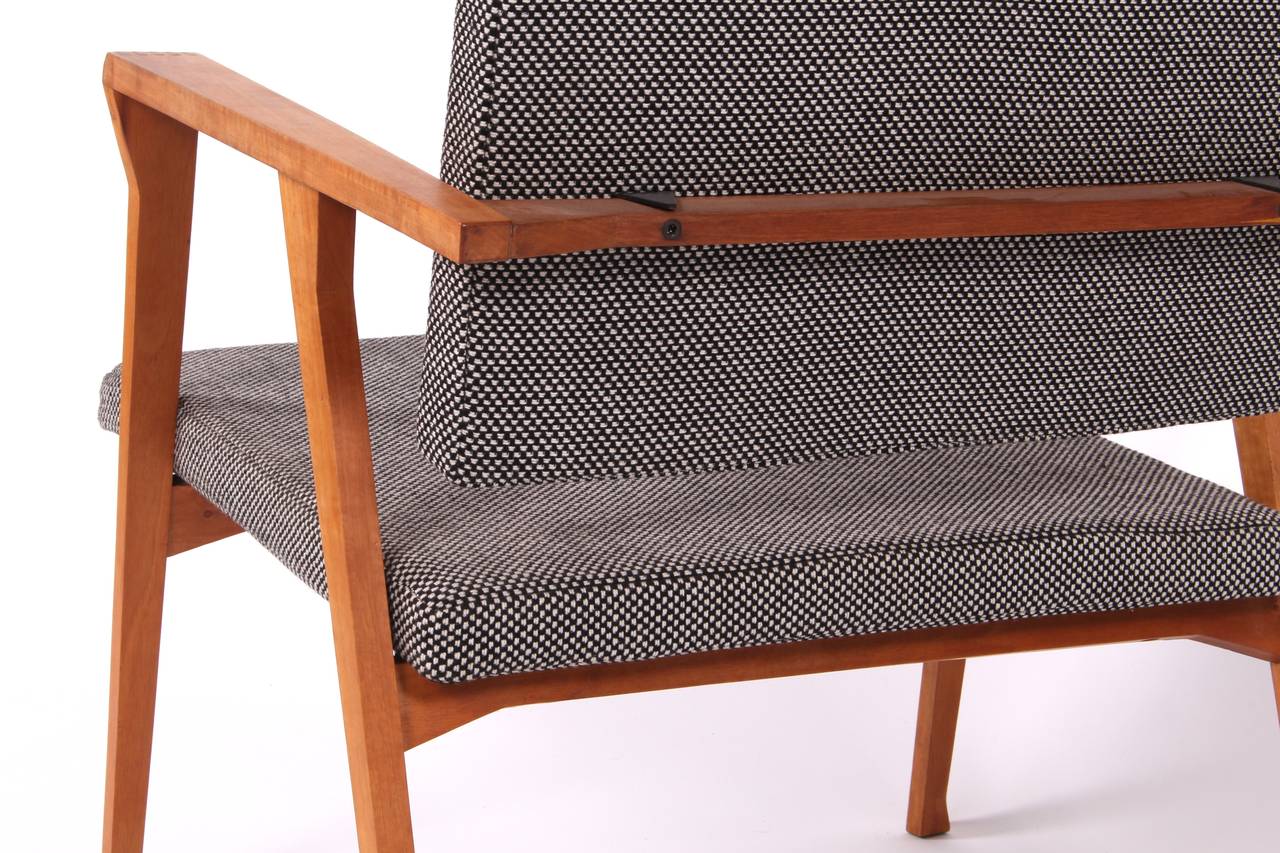 Franco Albini - Very Rare LUISONA  lounge Chair For Sale 1