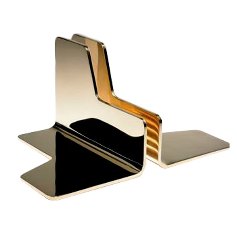 Bronze Bookends by Jonathan Nesci For Sale