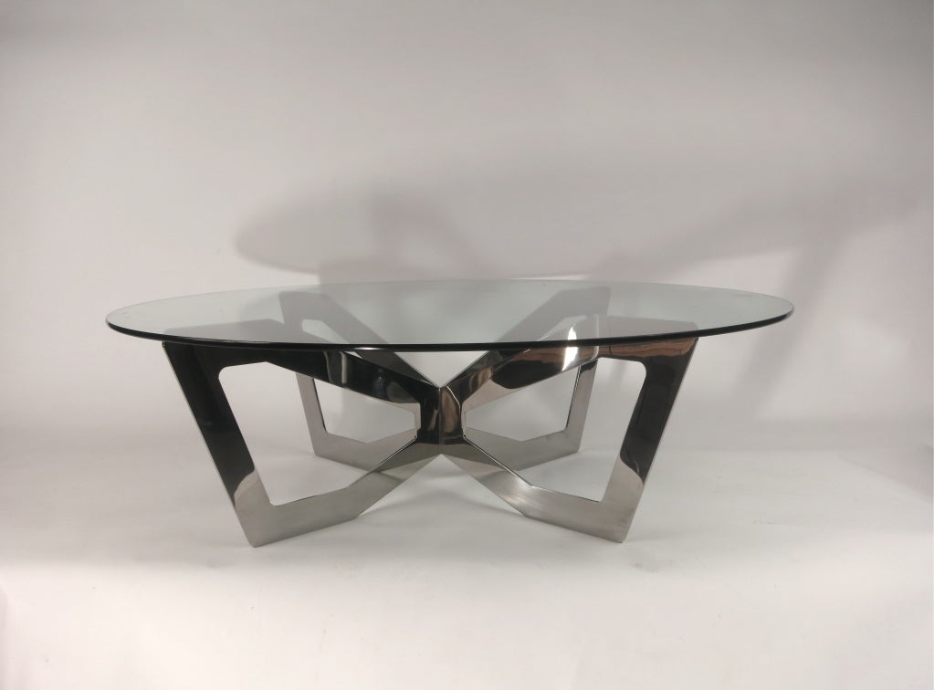 Glass Jonathan Nesci H1 Coffee table For Sale