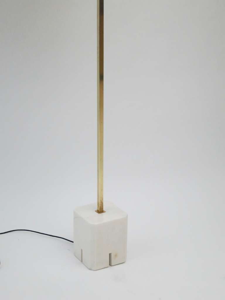 Mid-20th Century Ignazio Gardella - LP12 Rare Floor Lamp for Azucena 1960 For Sale