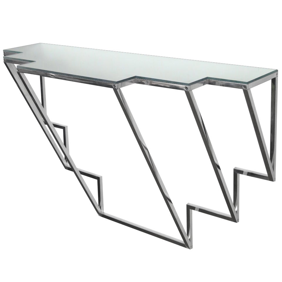 Jonathan Nesci Golden Variation Console For Sale