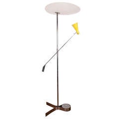 Rare Floor Lamp by Gino Sarfatti Mod. #1050