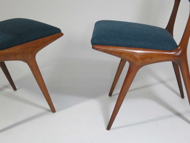Upholstery Carlo de Carli Dining Chairs