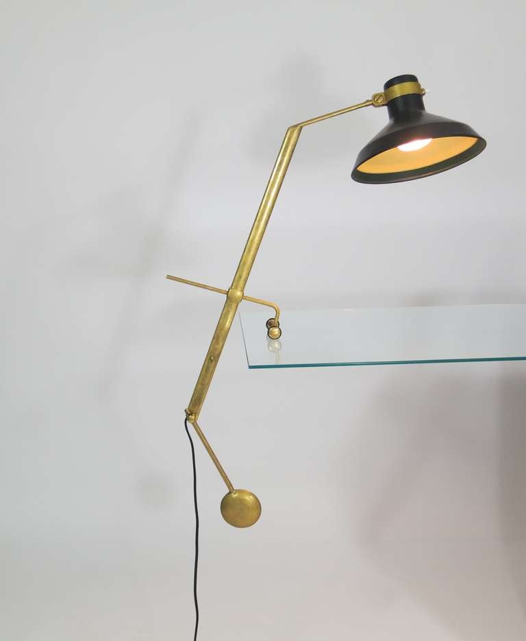 Roberto Menghi Rare Libra-Lux Lamp In Good Condition For Sale In Chicago, IL