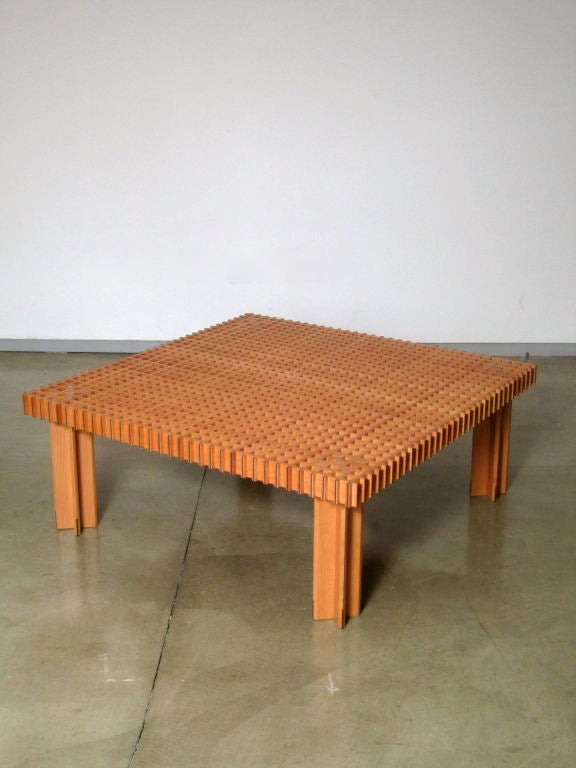 KYOTO coffee table deign by Gianfranco Frattini for Ghianda in 1974.