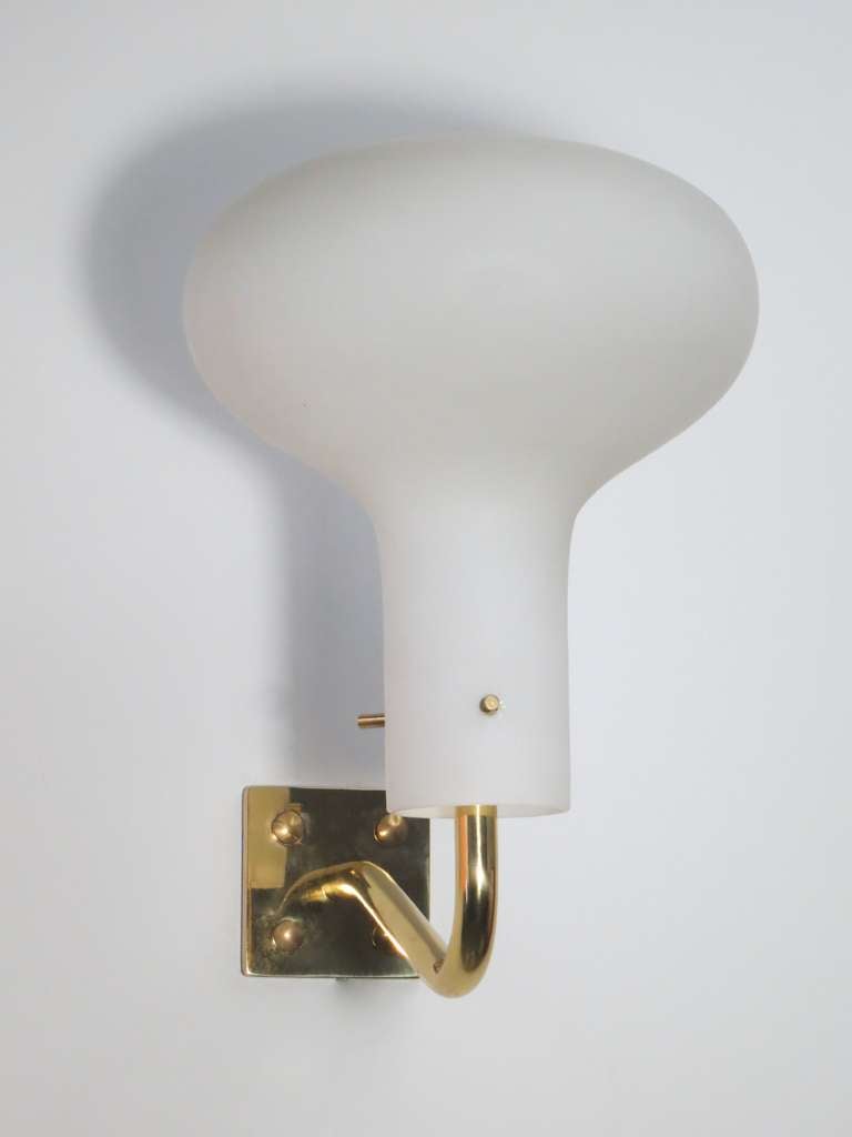 Ignazio Gardella LP 12A Wall Sconces In Good Condition For Sale In Chicago, IL