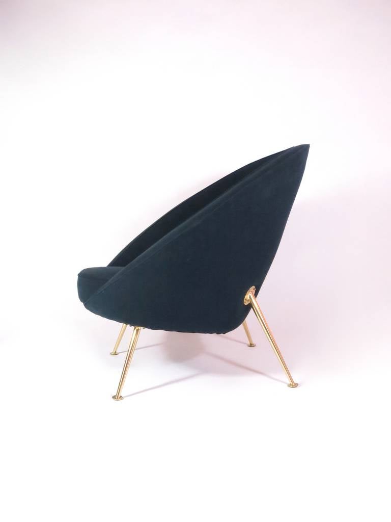 Ico Parisi Rare Egg Chair Model No. 813 In Excellent Condition In Chicago, IL