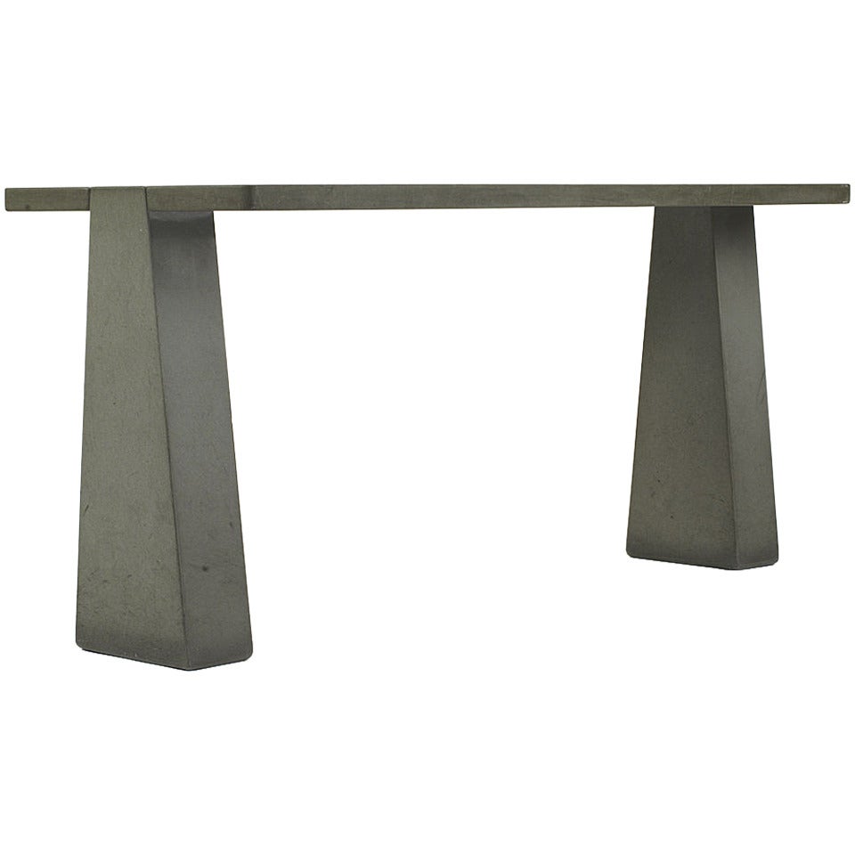 Angelo Mangiarotti Incas Console Table For Sale