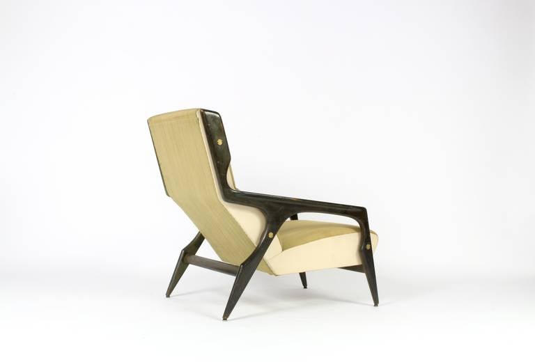 Lacquered Gio Ponti Armchair from the Hotel Parco dei Principi, Rome