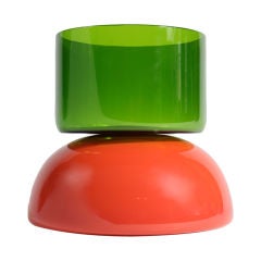 Rote und grüne Vase von Ettore Sottsass Puzzle